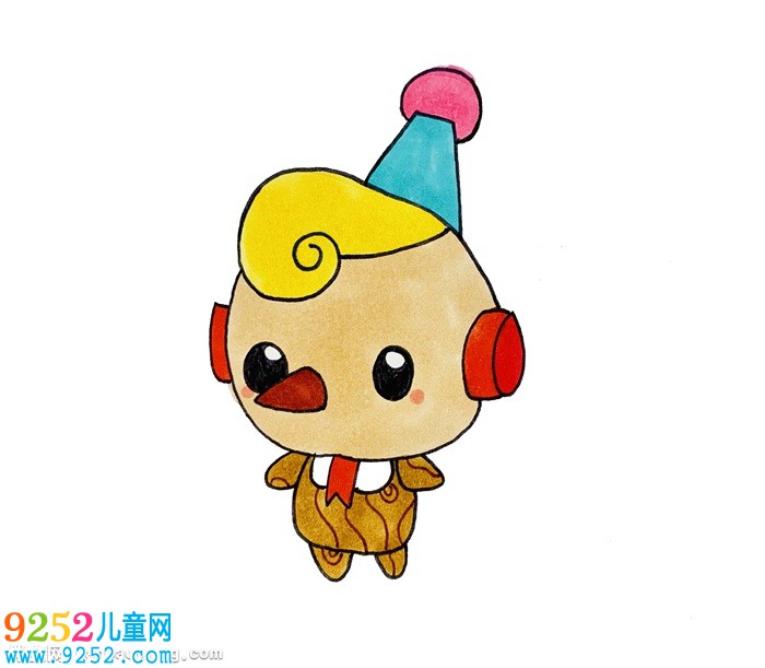 木偶怎么畫