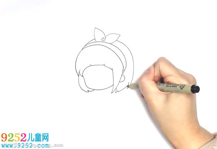 狄淇兒怎么畫步驟