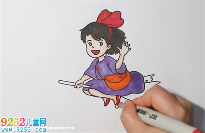 魔女宅急便琪琪<a href=http://www.inspiredelm.com/jianbihua/ target=_blank class=infotextkey>簡(jiǎn)筆畫(huà)</a>