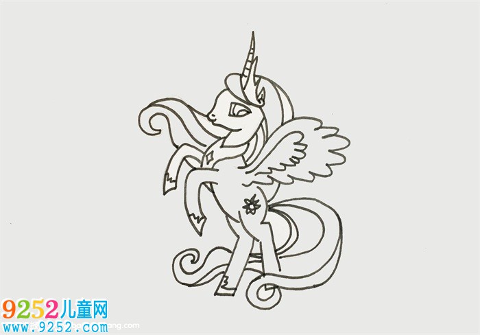 宇宙公主怎么畫