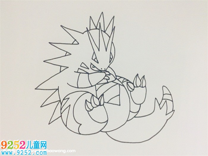 班吉拉<a href=http://www.inspiredelm.com/jianbihua/ target=_blank class=infotextkey>簡筆畫</a>教程