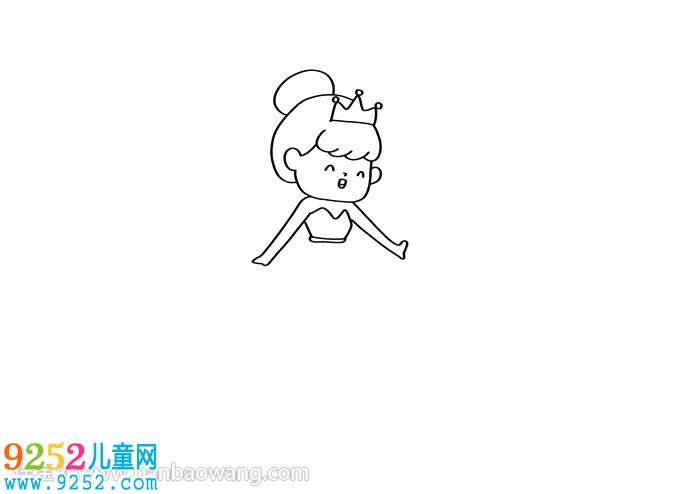 一步一步教畫可愛公主