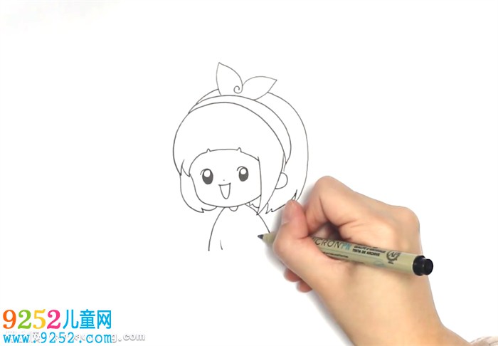 狄淇兒怎么畫步驟