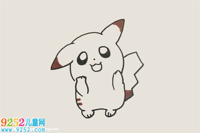 皮卡丘的眼睛怎么畫(huà)