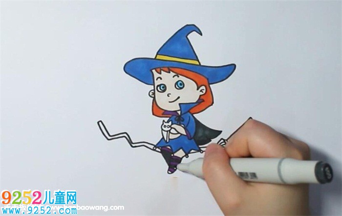 小魔女<a href=http://www.inspiredelm.com/jianbihua/ target=_blank class=infotextkey>簡筆畫</a>