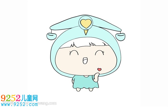 天秤座怎么畫