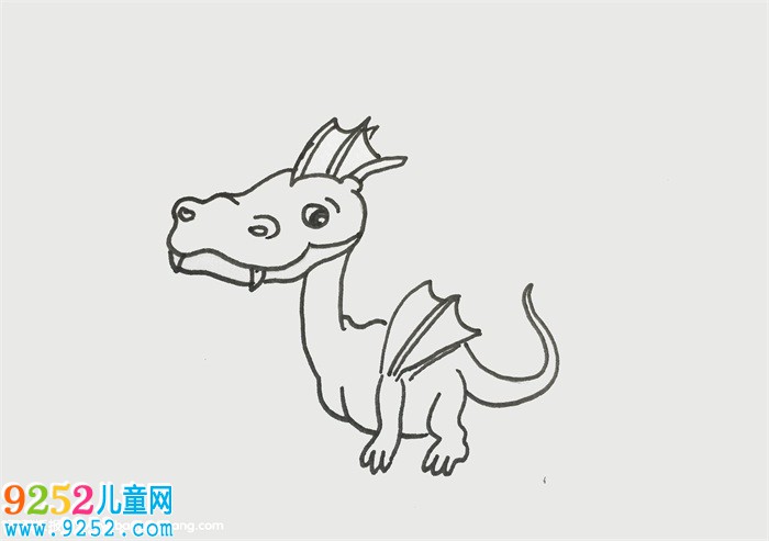 怎么畫(huà)噴火龍