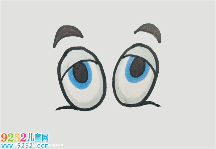 如何畫眼睛漫畫