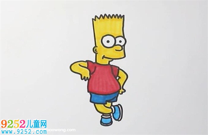 辛普森怎么畫