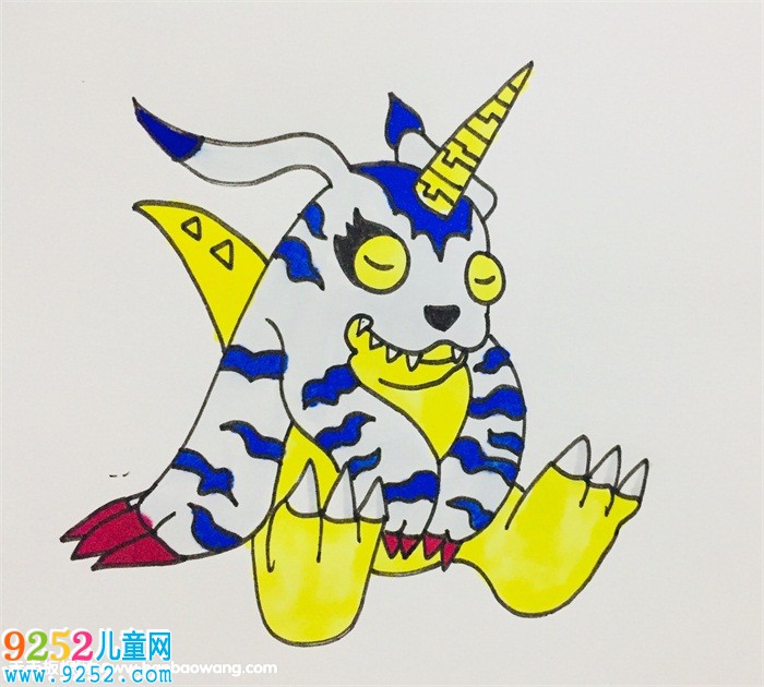 加布獸怎么畫