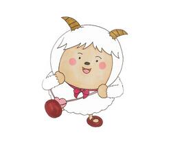 暖羊羊怎么畫？