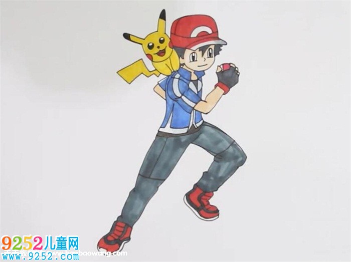 小智和皮卡丘<a href=http://www.inspiredelm.com/jianbihua/ target=_blank class=infotextkey>簡筆畫</a>