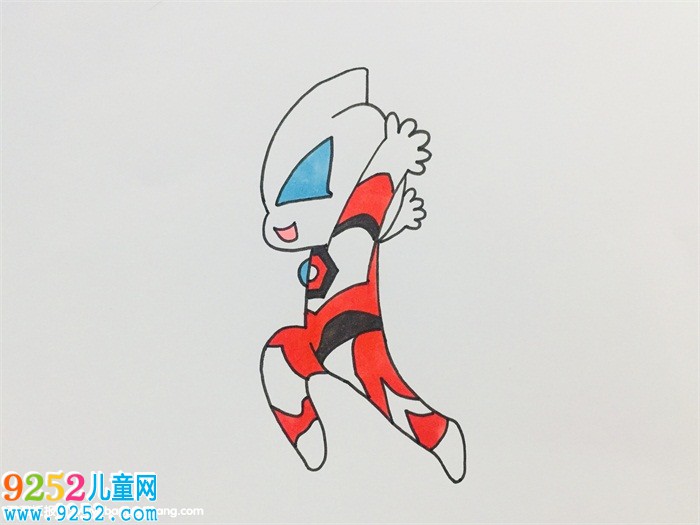 終極捷德奧特曼怎么畫