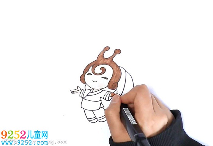 田螺姑娘怎么畫