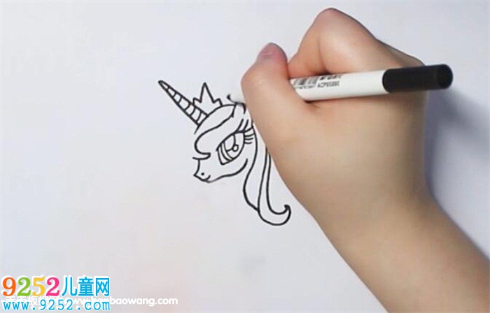 月亮公主怎么畫