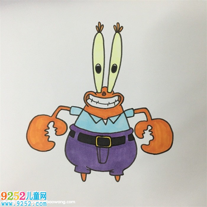 蟹老板怎么畫