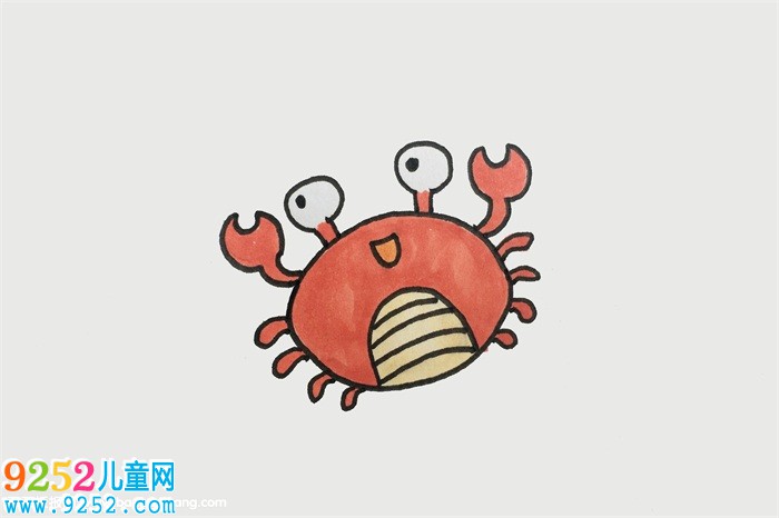 巨蟹座的畫法