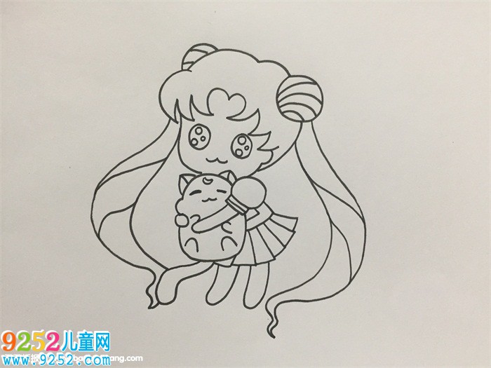 美少女戰(zhàn)士怎么畫