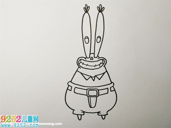 蟹老板怎么畫