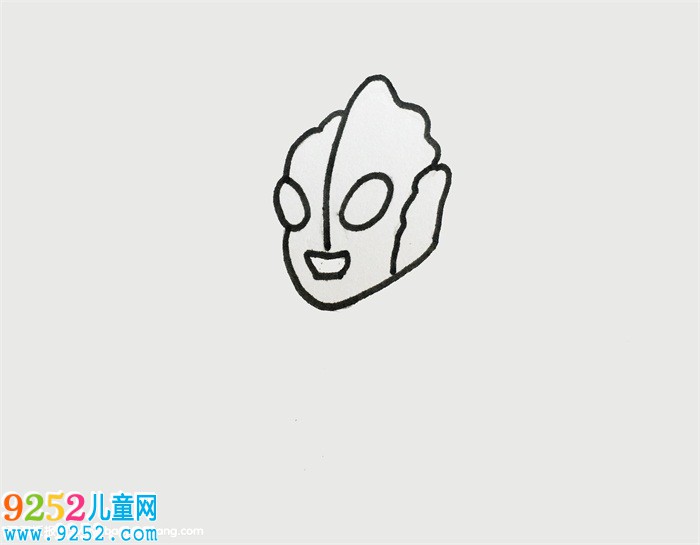 高斯奧特曼怎么畫