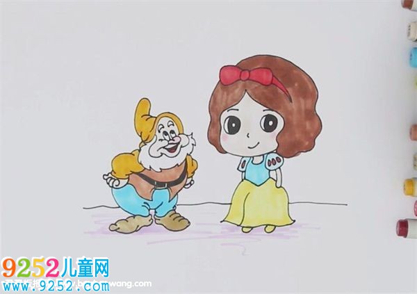 白雪公主和小矮人<a href=http://www.inspiredelm.com/jianbihua/ target=_blank class=infotextkey>簡(jiǎn)筆畫</a>