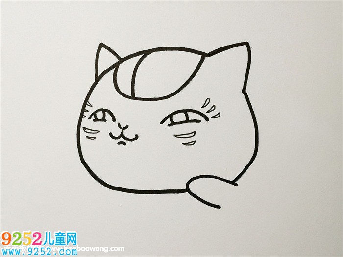 貓咪老師q版<a href=http://www.inspiredelm.com/jianbihua/ target=_blank class=infotextkey>簡筆畫</a>