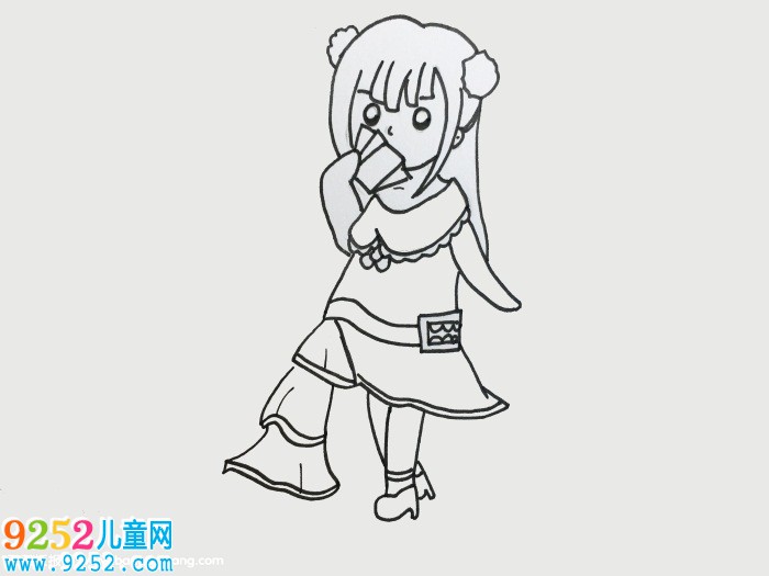 齊娜怎么畫，齊娜的<a href=http://www.inspiredelm.com/jianbihua/ target=_blank class=infotextkey>簡筆畫</a>