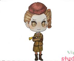 第五人格空軍瑪爾塔簡(jiǎn)筆畫(huà)