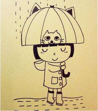 萌系動漫人物簡筆畫-簡單又可愛