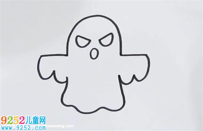 恐怖鬼怎么畫