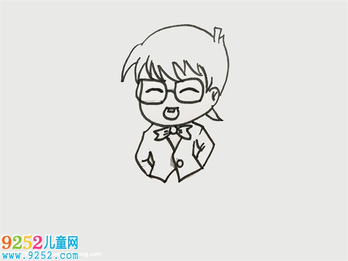 柯南怎么畫