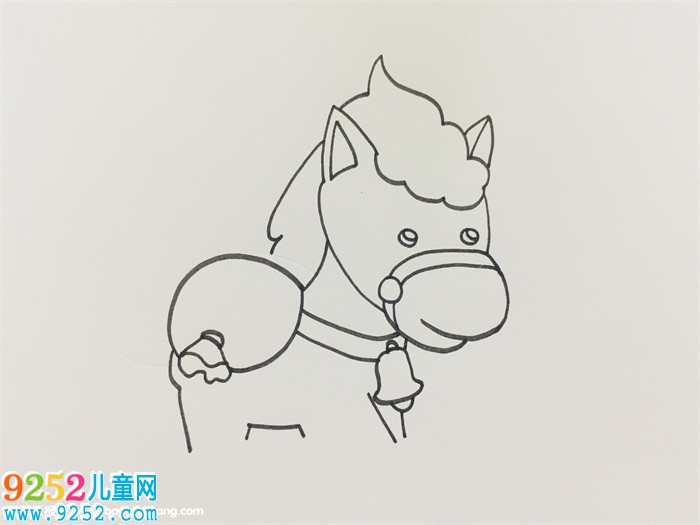 怎么畫小馬過河