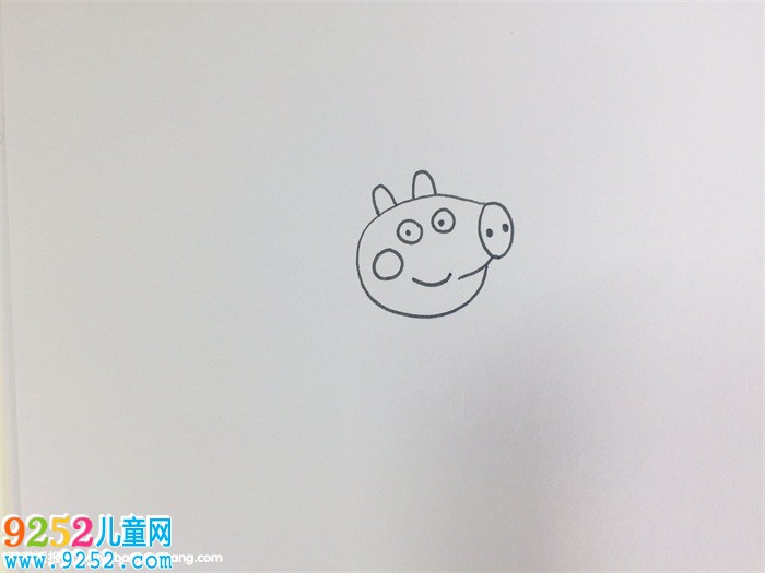 小豬佩奇畫法