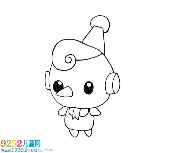 木偶怎么畫
