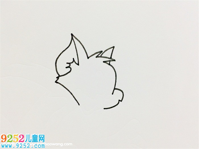 湯姆貓<a href=http://www.inspiredelm.com/jianbihua/ target=_blank class=infotextkey>簡筆畫</a>步驟