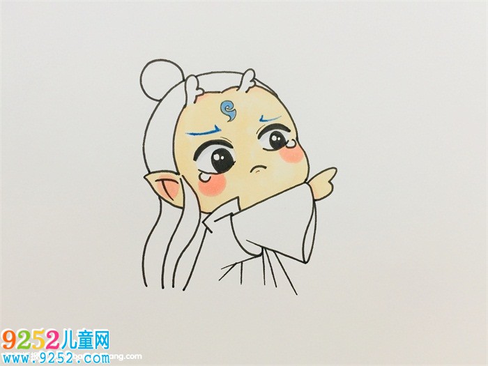 哪吒之魔童降世敖丙<a href=http://www.inspiredelm.com/jianbihua/ target=_blank class=infotextkey>簡(jiǎn)筆畫(huà)</a>，q版敖丙<a href=http://www.inspiredelm.com/jianbihua/ target=_blank class=infotextkey>簡(jiǎn)筆畫(huà)</a>教程