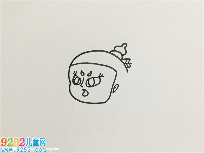 葫蘆娃簡單畫法