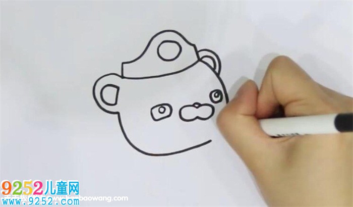 巴克隊(duì)長<a href=http://www.inspiredelm.com/jianbihua/ target=_blank class=infotextkey>簡筆畫</a>