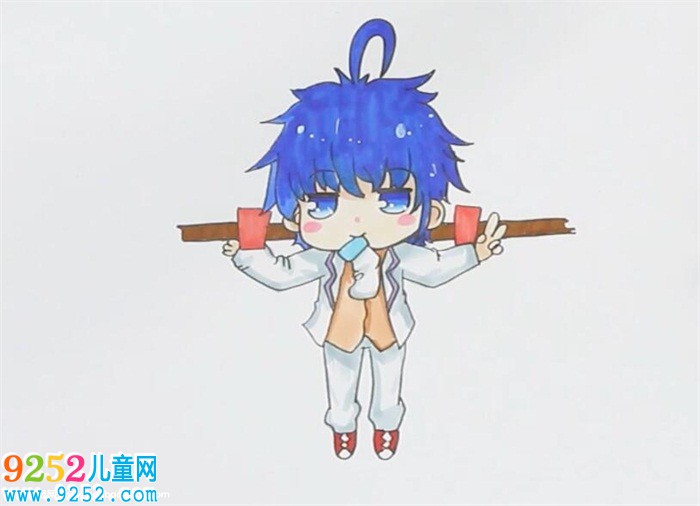 霍雨浩q版<a href=http://www.inspiredelm.com/jianbihua/ target=_blank class=infotextkey>簡筆畫</a>