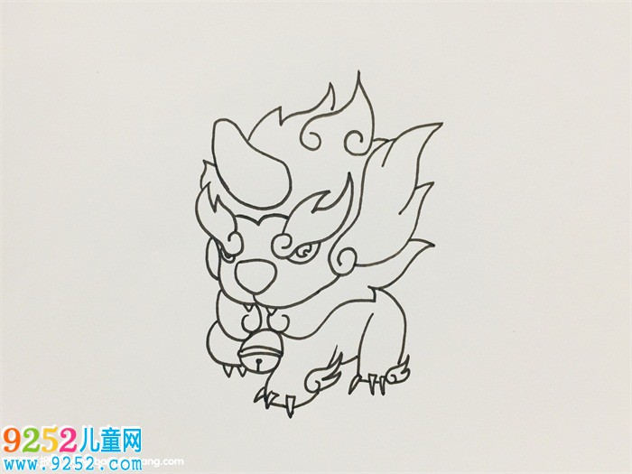 年獸怎么畫