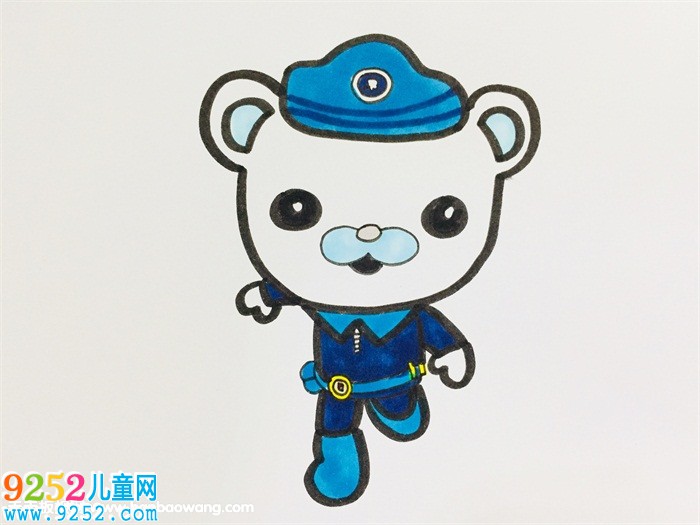 巴克隊(duì)長(zhǎng)怎么畫(huà)