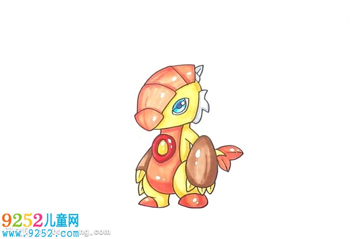 斗龍戰(zhàn)士怎么畫(huà)