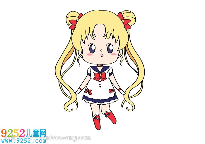 一步一步畫美少女