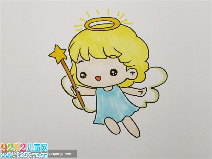 帶翅膀的小天使<a href=http://www.inspiredelm.com/jianbihua/ target=_blank class=infotextkey>簡筆畫</a>