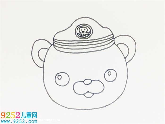 巴克隊(duì)長(zhǎng)<a href=http://www.inspiredelm.com/jianbihua/ target=_blank class=infotextkey>簡(jiǎn)筆畫</a>步驟
