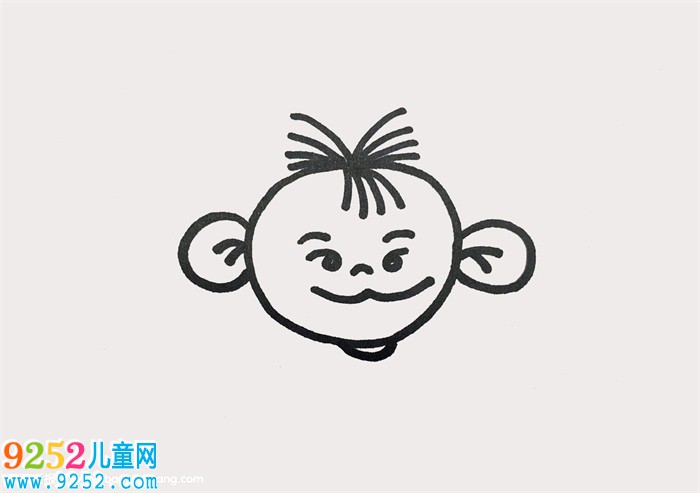 大耳朵圖圖<a href=http://www.inspiredelm.com/jianbihua/ target=_blank class=infotextkey>簡筆畫</a>，大耳朵圖圖<a href=http://www.inspiredelm.com/jianbihua/ target=_blank class=infotextkey>簡筆畫</a>步驟