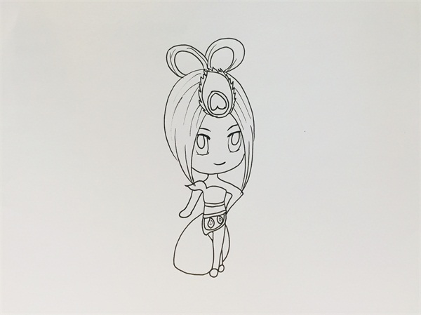 教我畫葉羅麗藍(lán)孔雀,藍(lán)孔雀仙子<a href=http://www.inspiredelm.com/jianbihua/ target=_blank class=infotextkey>簡(jiǎn)筆畫</a>
