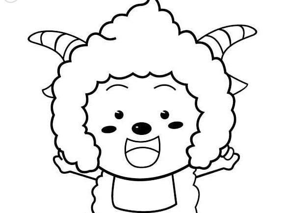貪吃的懶洋洋-懶洋洋簡筆畫圖片欣賞