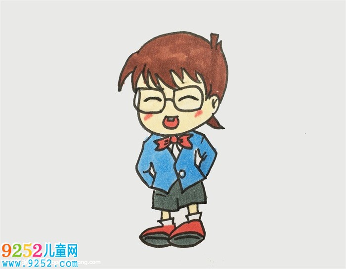 柯南怎么畫