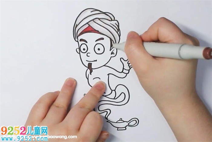 阿拉丁神燈<a href=http://www.inspiredelm.com/jianbihua/ target=_blank class=infotextkey>簡(jiǎn)筆畫(huà)</a>
